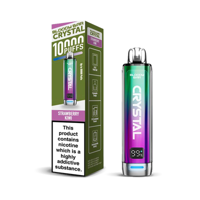 Bloody Bar Crystal 10K Pod Kits: Strawberry Kiwi – 20mg (5 Pack)