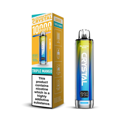 Bloody Bar Crystal 10K Pod Kits: Triple Mango – 20mg (5 Pack)