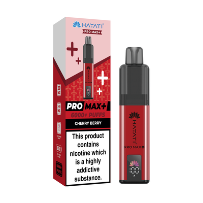 Hayati Pro Max 6000 Pod Kits: Cherry Berry – 20mg (5 Pack)