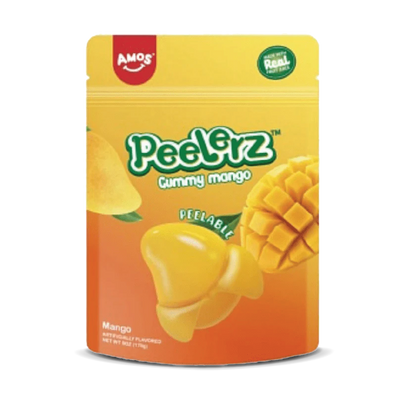 Amos Peelerz: Mango - 170g Peg Bag (12 Pack)