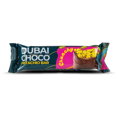 Dubai Choco: Pistachio Bar - 55g (25 Pack)