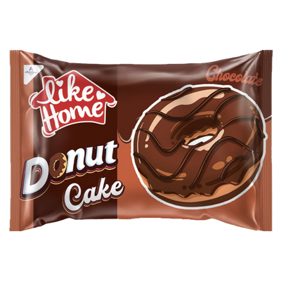 Like Home Donut Cake [0% VAT]: Chocolate - 40g (24 Pack)