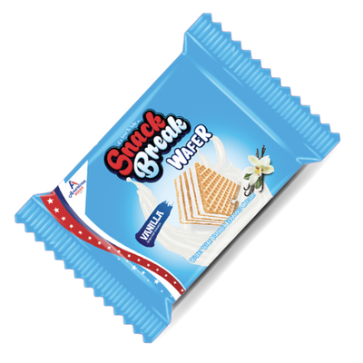 Snack Break Max Wafers [0% VAT]: Cream Filling - 40g (24 Pack)