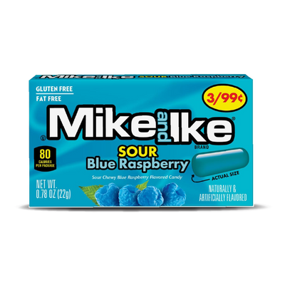 Mike & Ike Changemakers: Sour Blue Raspberry - 22g (24 Pack)
