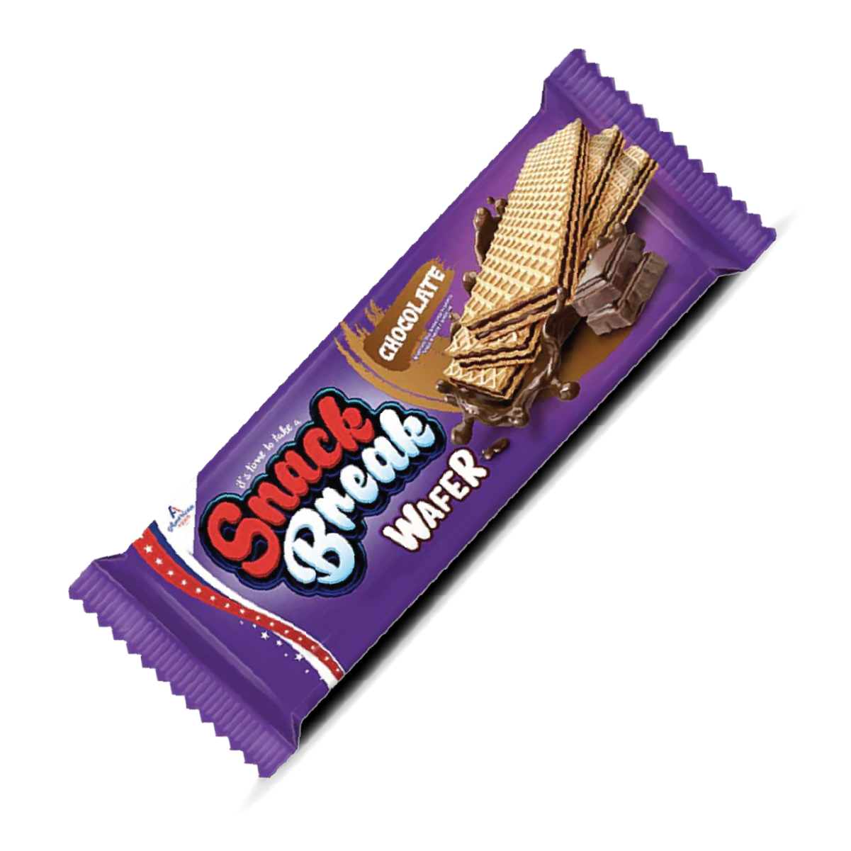 Snack Break Max Wafers [0% VAT]: Chocolate Filling - 40g (24 Pack)