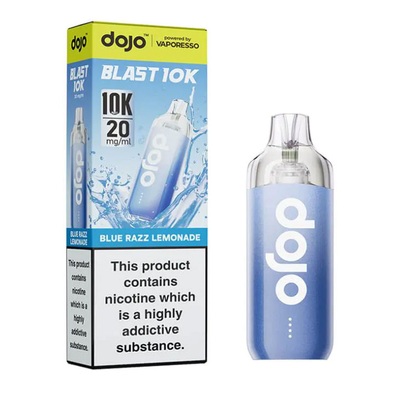 Vaporesso Dojo Blast 10K Vape Kits: Blue Razz Lemonade (5 Pack)
