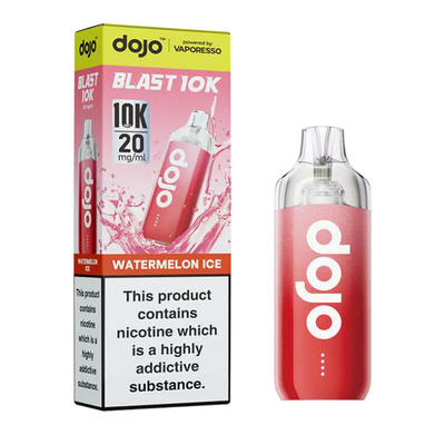 Vaporesso Dojo Blast 10K Vape Kits: Watermelon Ice (5 Pack)