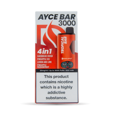 Dovpo Ayce Bar 3000 Pod Kits: Tropical Bar – 20mg (5 Pack)