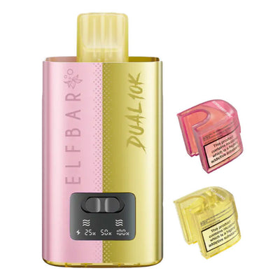 Elfbar Dual 10K Pod Kits: Fizzy Edition – 20mg (5 Pack)