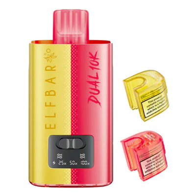 Elfbar Dual 10K Pod Kits: Raspberry Edition – 20mg (5 Pack)
