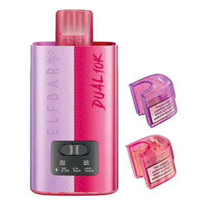 Elfbar Dual 10K Pod Kits: Strawberry Edition – 20mg (5 Pack)