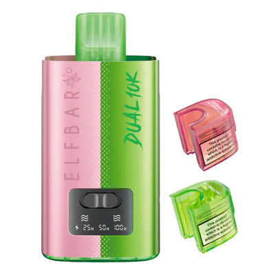 Elfbar Dual 10K Pod Kits: Watermelon Edition – 20mg (5 Pack)