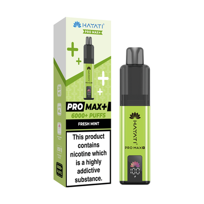 Hayati Pro Max 6000 Pod Kits: Fresh Mint – 20mg (5 Pack)