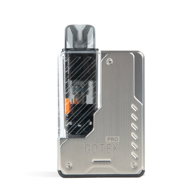 Aspire GoTek Pro Vape Pod Kit - Stainless Steel