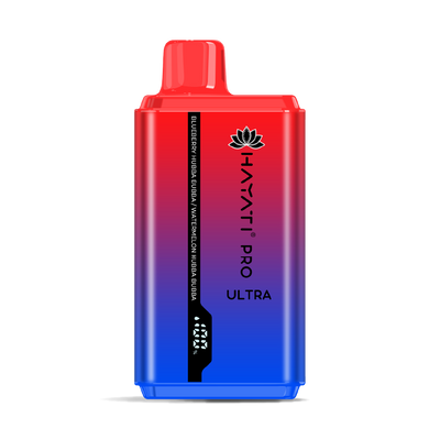 Hayati Pro Ultra 25K Pod Kit: Blueberry H Bubba/Watermelon H Bubba - 20mg (5 Pack)