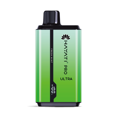 Hayati Pro Ultra 25K Pod Kit: Fresh Mint - 20mg (5 Pack)