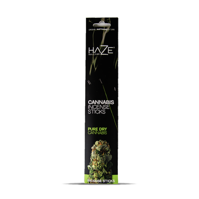 Haze Cannabis Incense Sticks: Pure Dry Cannabis (6 Pack)