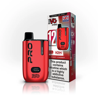 IVG Pro 10K Pod Kits: Fizzy Cherry – 20mg (5 Pack)
