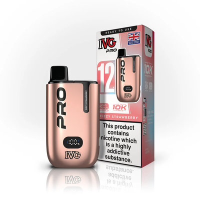 IVG Pro 10K Pod Kits: Fizzy Strawberry – 20mg (5 Pack)