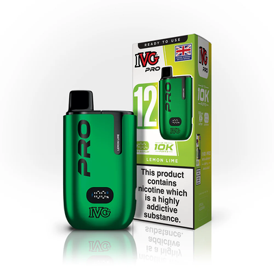 IVG Pro 10K Pod Kits: Lemon Lime – 20mg (5 Pack)
