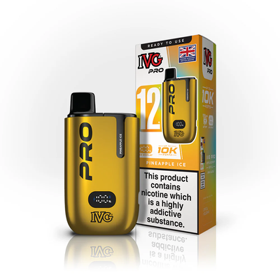 IVG Pro 10K Pod Kits: Pineapple Ice – 20mg (5 Pack)