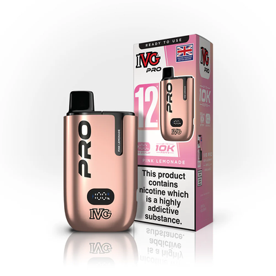 IVG Pro 10K Pod Kits: Pink Lemonade – 20mg (5 Pack)