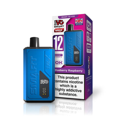 IVG Smart Max 5500 Pod Kits: Blueberry Raspberry - 20mg (5 Pack)