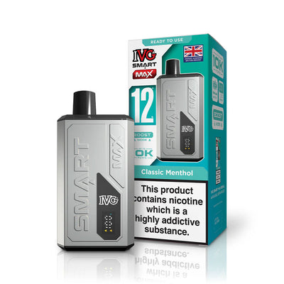 IVG Smart Max 5500 Pod Kits: Classic Menthol - 20mg (5 Pack)