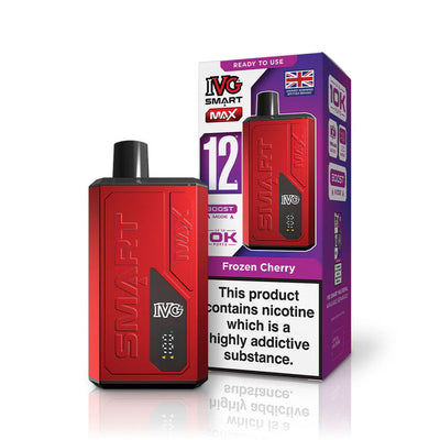 IVG Smart Max 5500 Pod Kits: Frozen Cherry - 20mg (5 Pack)