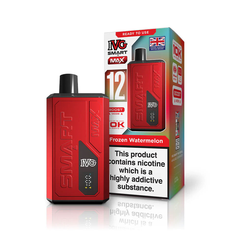 IVG Smart Max 5500 Pod Kits: Frozen Watermelon - 20mg (5 Pack)