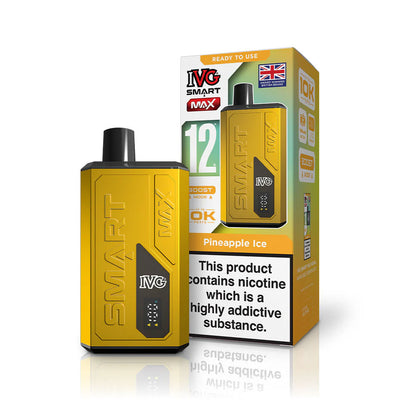 IVG Smart Max 5500 Pod Kits: Pineapple Ice - 20mg (5 Pack)