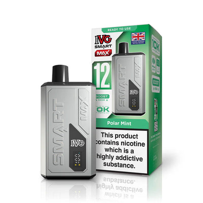 IVG Smart Max 5500 Pod Kits: Polar Mint - 20mg (5 Pack)