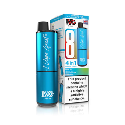 IVG 2400 4-in-1 Pod Kits: Frozen Edition – 20mg (5 Pack)