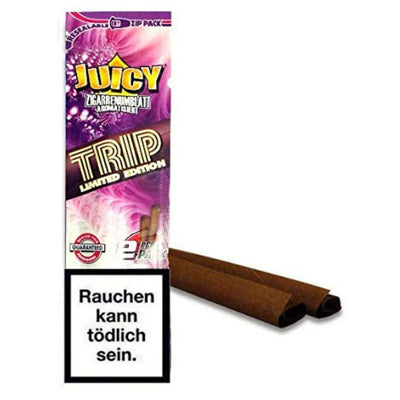 Juicy Jay's Double Blunt Wraps Triple-Dip: Trip - 2 Wraps (25 Pack)