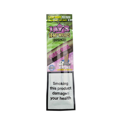Juicy Jay's Hemp Wraps: Purple Wave - 2 Wraps (25 Pack)