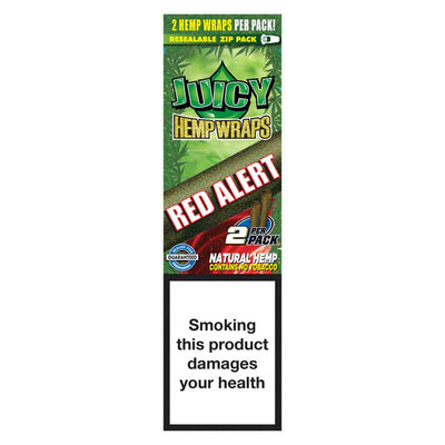 Juicy Jay's Hemp Wraps: Red Alert - 2 Wraps (25 Pack)