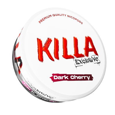 Killa Nicotine Pouches: Dark Cherry - 16mg/g (10 Pack)