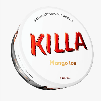 Killa Nicotine Pouches: Mango Ice - 16mg/g (10 Pack)