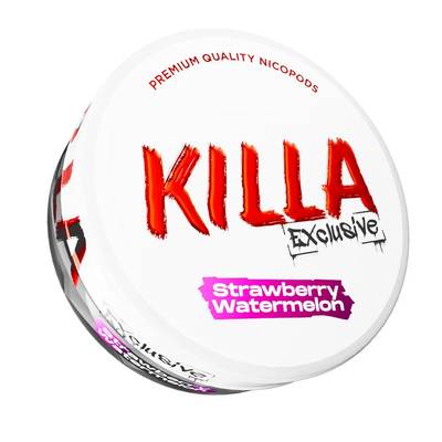 Killa Nicotine Pouches: Strawberry Watermelon - 16mg/g (10 Pack)