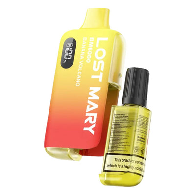 Lost Mary BM6000 Pod Kits: Banana Volcano – 20mg (5 Packs)