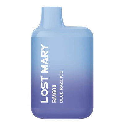 Lost Mary BM600 Pod Kits: Blue Razz Ice – 20mg (10 Pack)