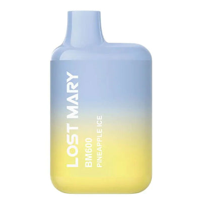 Lost Mary BM600 Pod Kits: Pineapple Ice – 20mg (10 Pack)