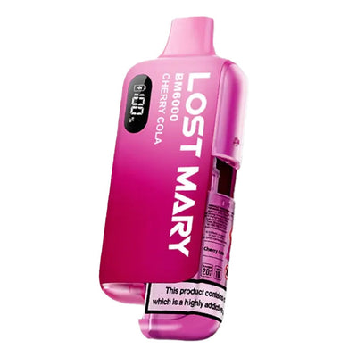 Lost Mary BM6000 Pod Kits: Cherry Cola – 20mg (5 Packs)