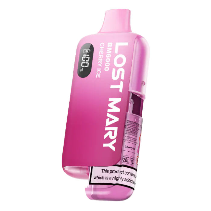 Lost Mary Bm6000 Big Puff Vape Kit Cherry Ice Default Title