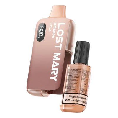 Lost Mary BM6000 Pod Kits: Cola – 20mg (5 Packs)