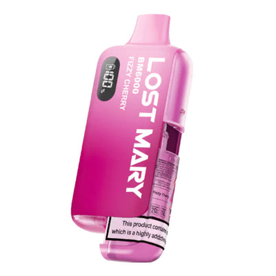 Lost Mary BM6000 Pod Kits: Fizzy Cherry – 20mg (5 Packs)
