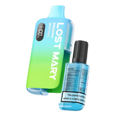 Lost Mary BM6000 Pod Kits: Menthol – 20mg (5 Packs)