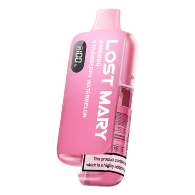 Lost Mary BM6000 Pod Kits: Strawberry Watermelon – 20mg (5 Packs)