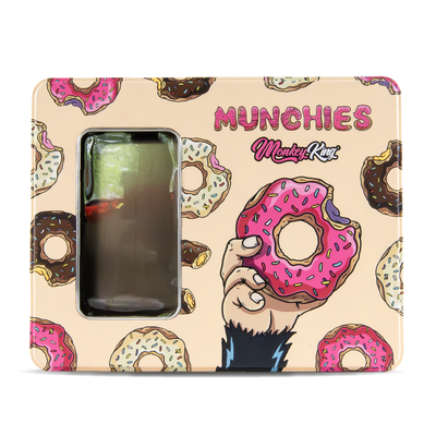 Monkey King Large Metal Boxes with Window: Munchies Doughnut Edition
