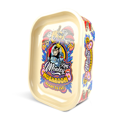 Monkey King Rolling Tray Box: Mushrooms Edition